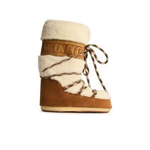 Moonboot Moon Boot 'Icon' In Beige Shearling Women